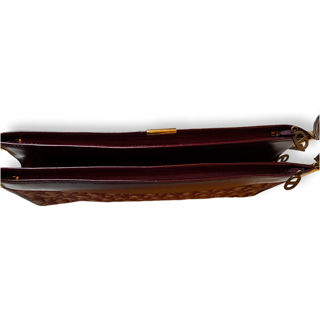 Dior Vintage Trotter Shoulder Bag