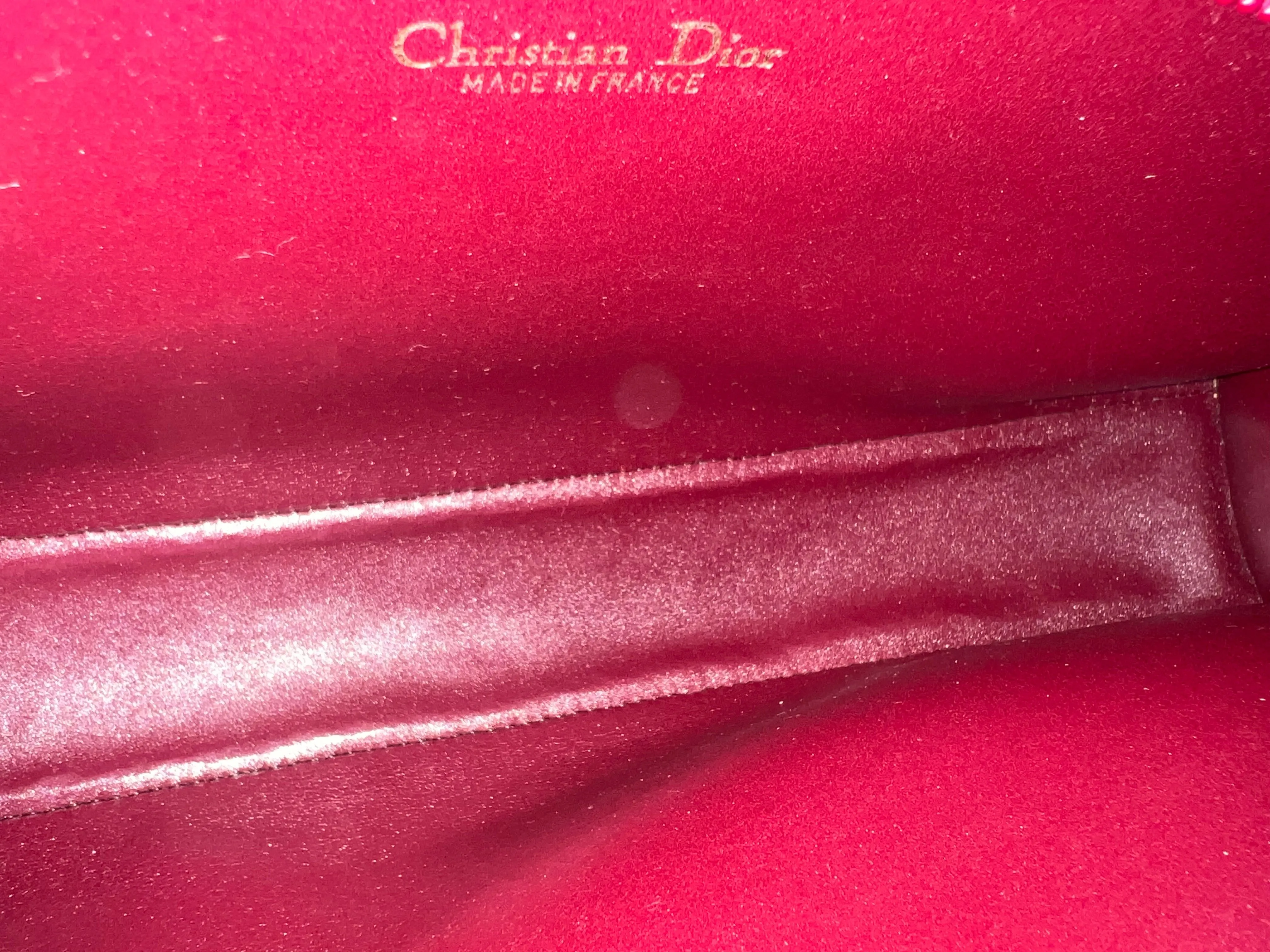 Dior Vintage Trotter Shoulder Bag
