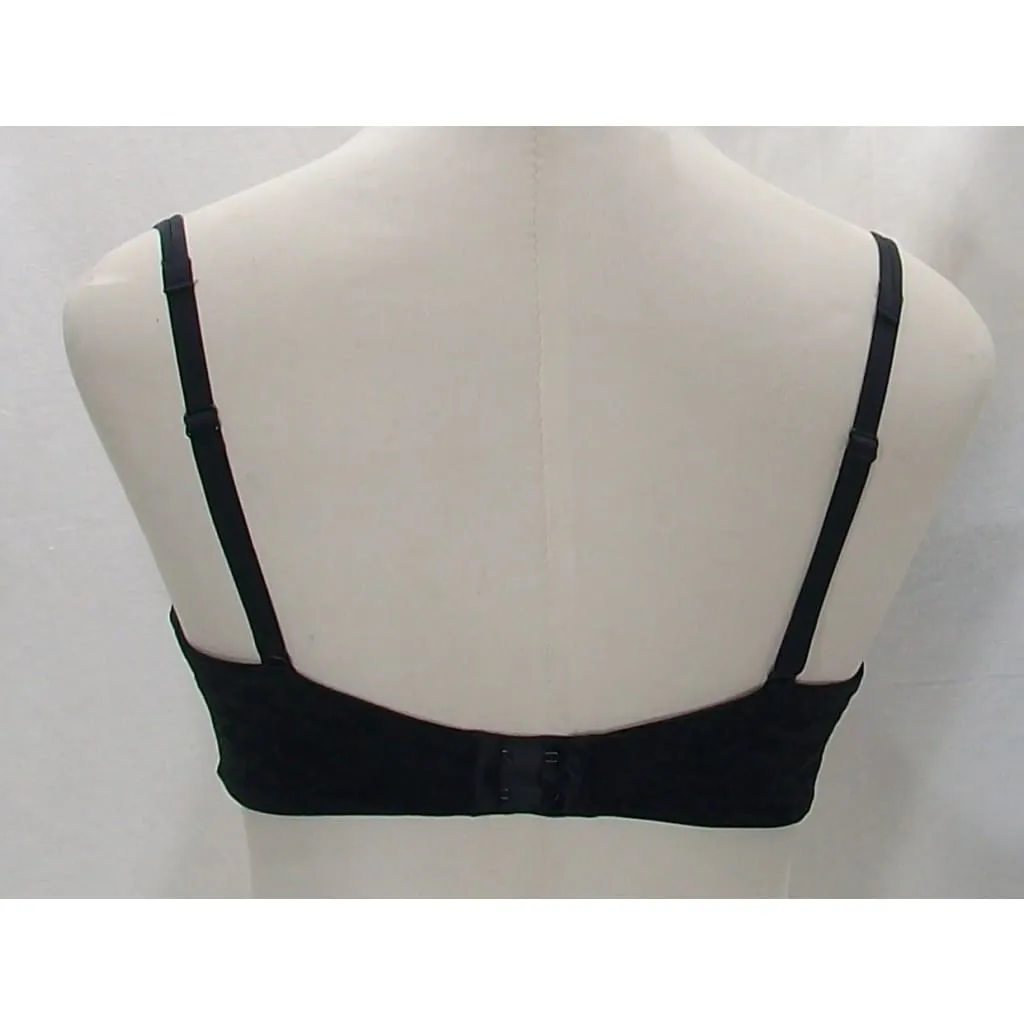 DKNY 454195 Signature Lace Perfect Lift Strapless UW Bra 34D Black WITH STRAPS