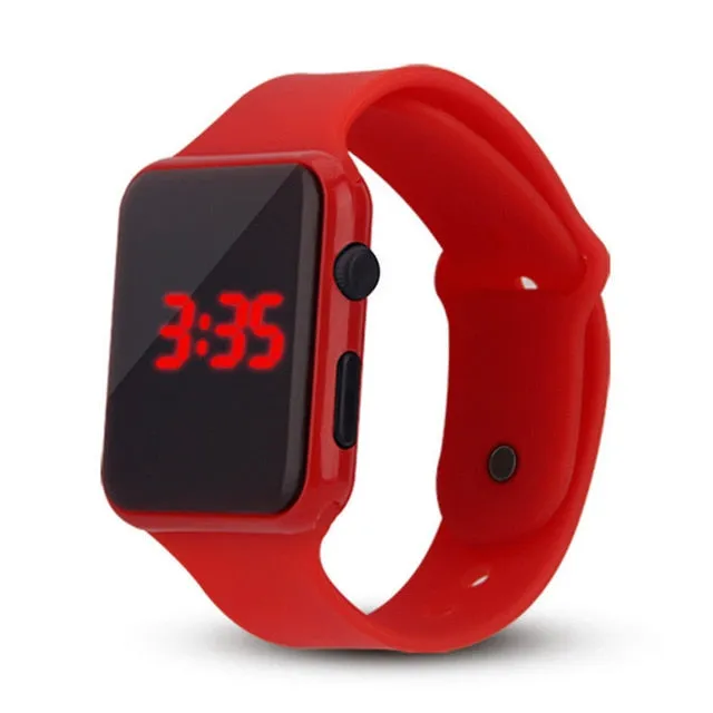 Fashionable LED Electronic Watch for Kids and Students