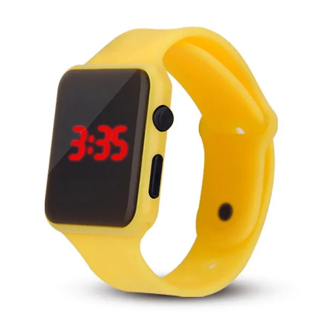 Fashionable LED Electronic Watch for Kids and Students