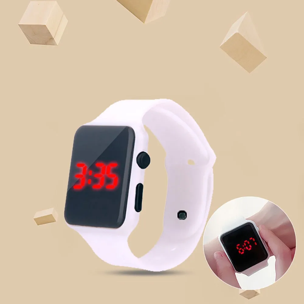 Fashionable LED Electronic Watch for Kids and Students