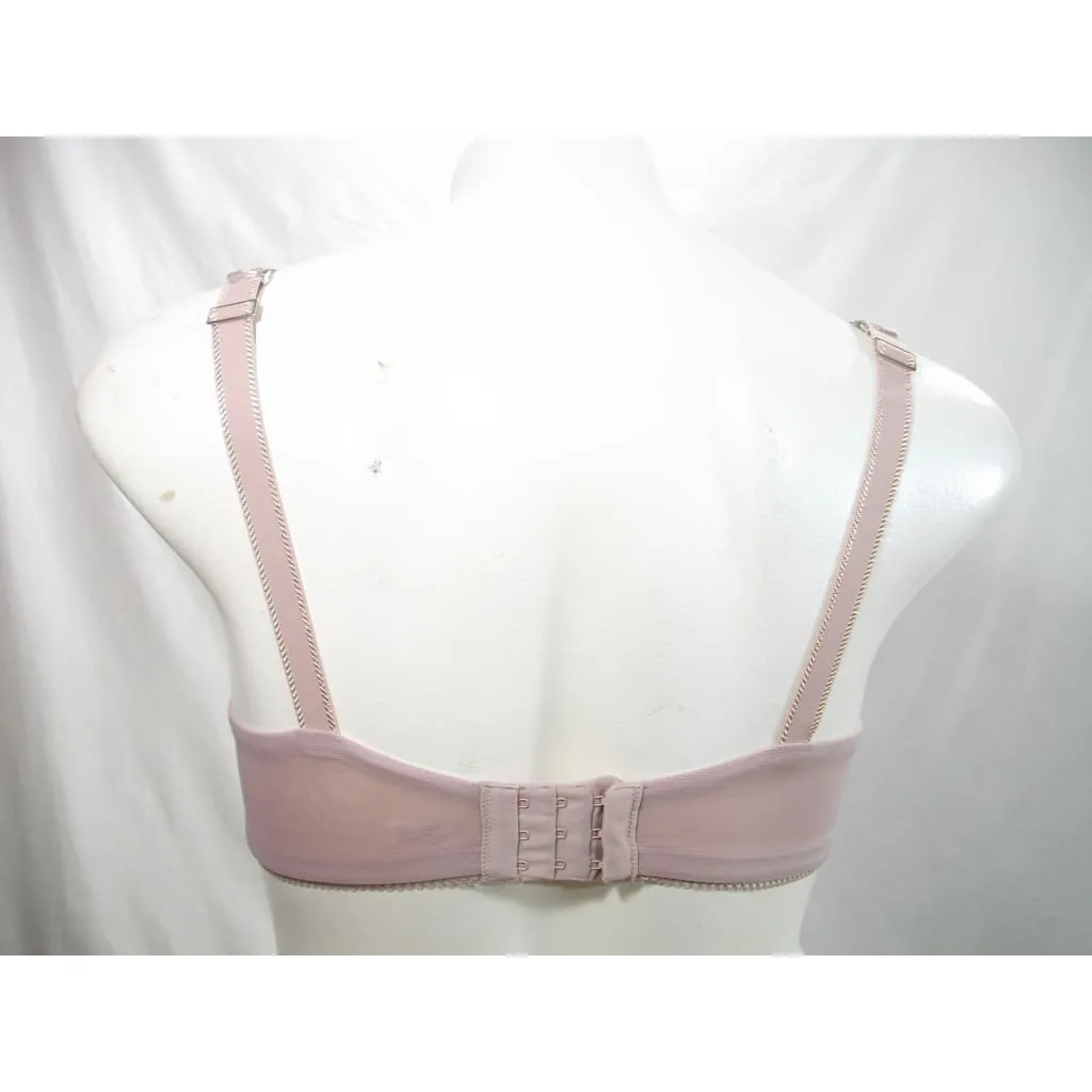 Felina 110040 Lana Embroidered Unlined Plunge Balconette Underwire Bra 40D Mocha