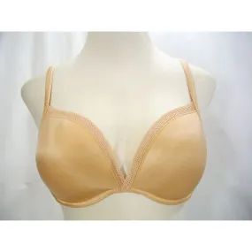 Felina 29885 Jennifer Deep Plunge Contour Full Busted Underwire Bra 34DD Nude