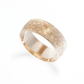 Fingerprint Wedding Band