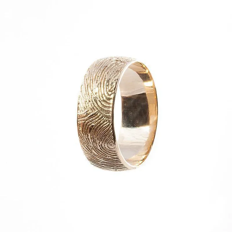Fingerprint Wedding Band