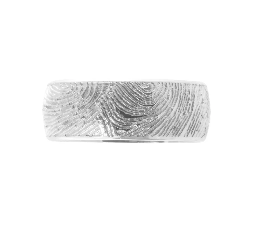 Fingerprint Wedding Band