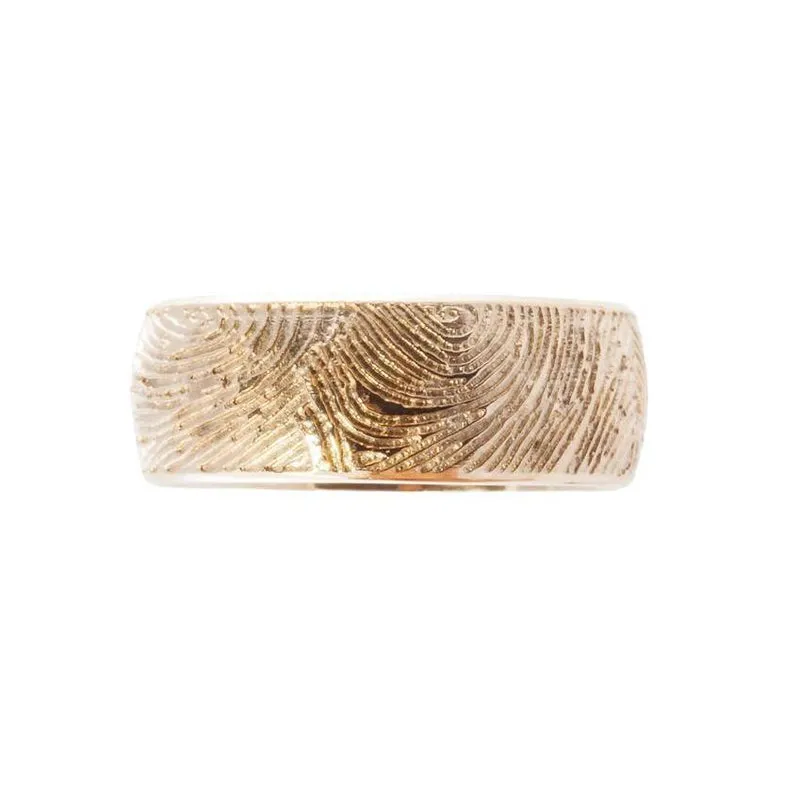 Fingerprint Wedding Band