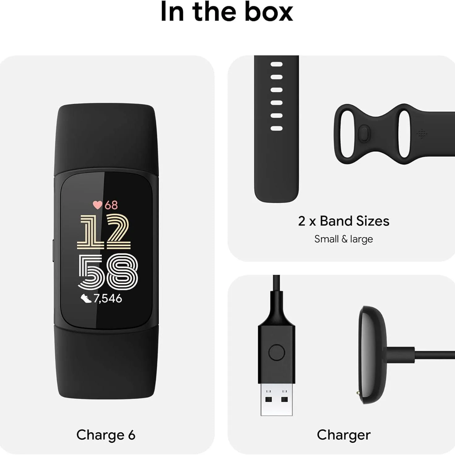 Fitbit Charge 6 Fitness Tracker  (Refurbished)