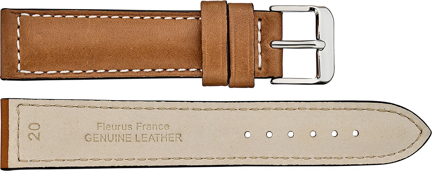 Fleurus Genuine Leather Watch Band  298