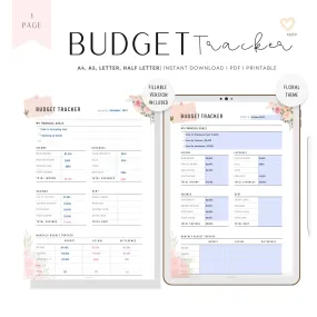 Floral Budget Tracker - M059
