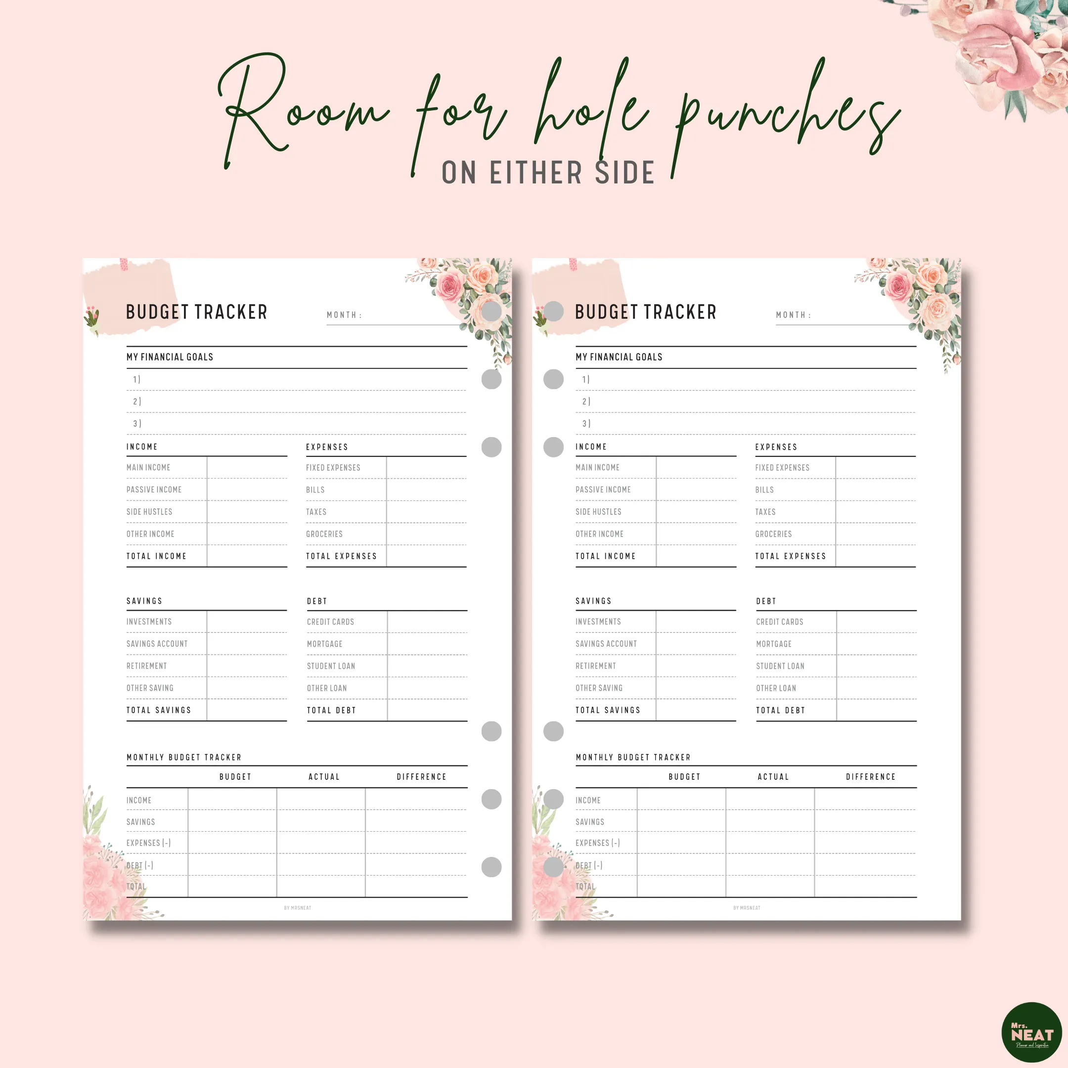 Floral Budget Tracker - M059