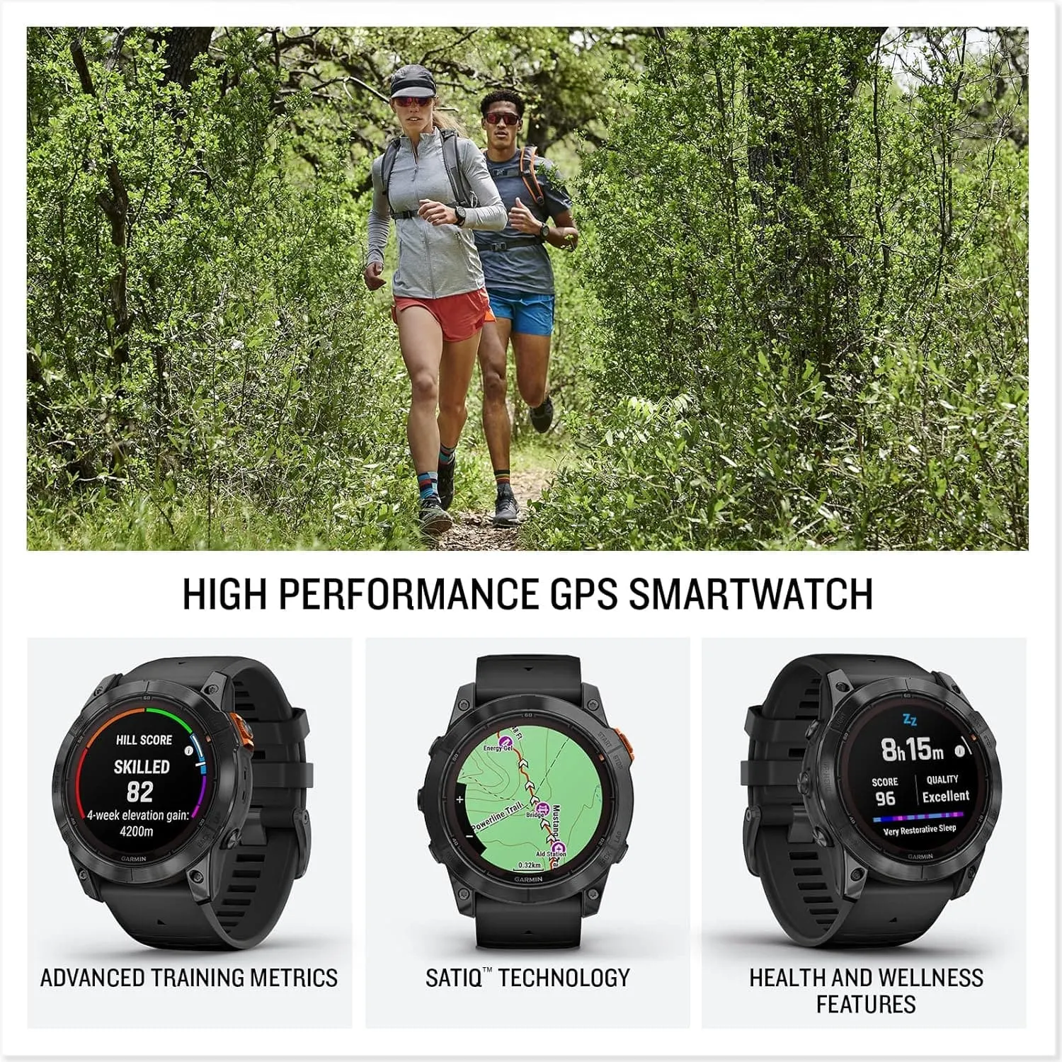 Garmin fenix 7X Pro Solar Glass Smart Watch - Slate Grey
