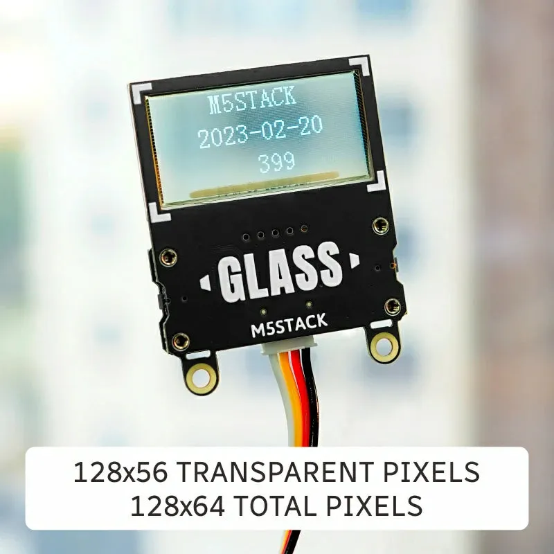 Glass Unit w/ 1.51inch Transparent OLED