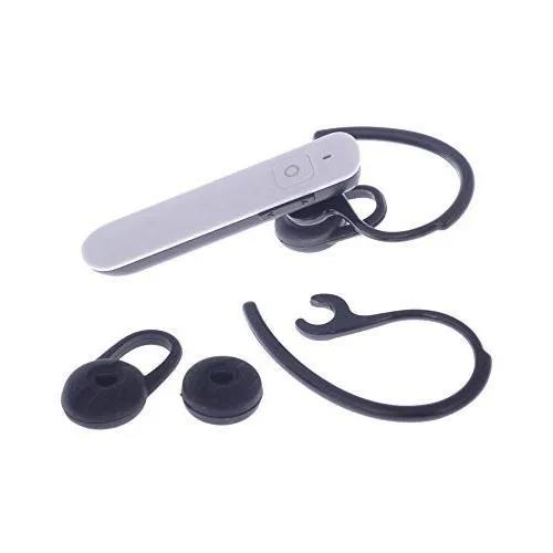 H904 Mono Bluetooth 4.1 Wireless Headset for All Android & iOS Devices (White)