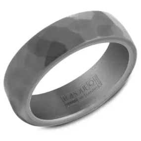 Hammered Tantalum Band