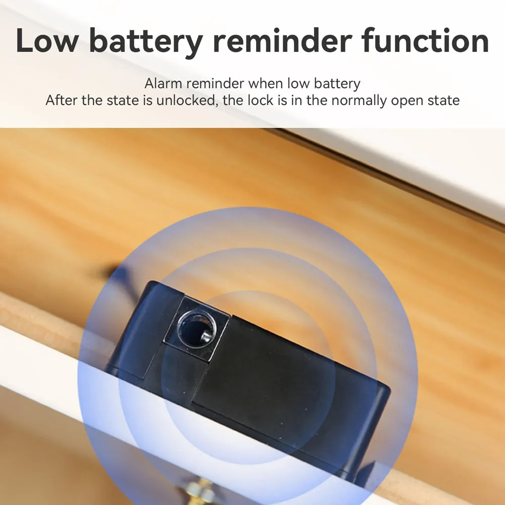 Hidden Secret Lock Wooden Drawer, Cupboard or Wardrobe - App Control