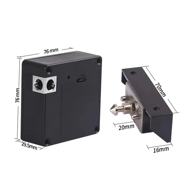 Hidden Secret Lock Wooden Drawer, Cupboard or Wardrobe - App Control