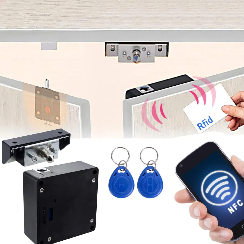 Hidden Secret Lock Wooden Drawer, Cupboard or Wardrobe - App Control