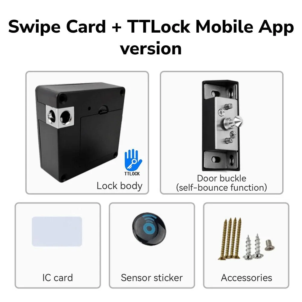 Hidden Secret Lock Wooden Drawer, Cupboard or Wardrobe - App Control