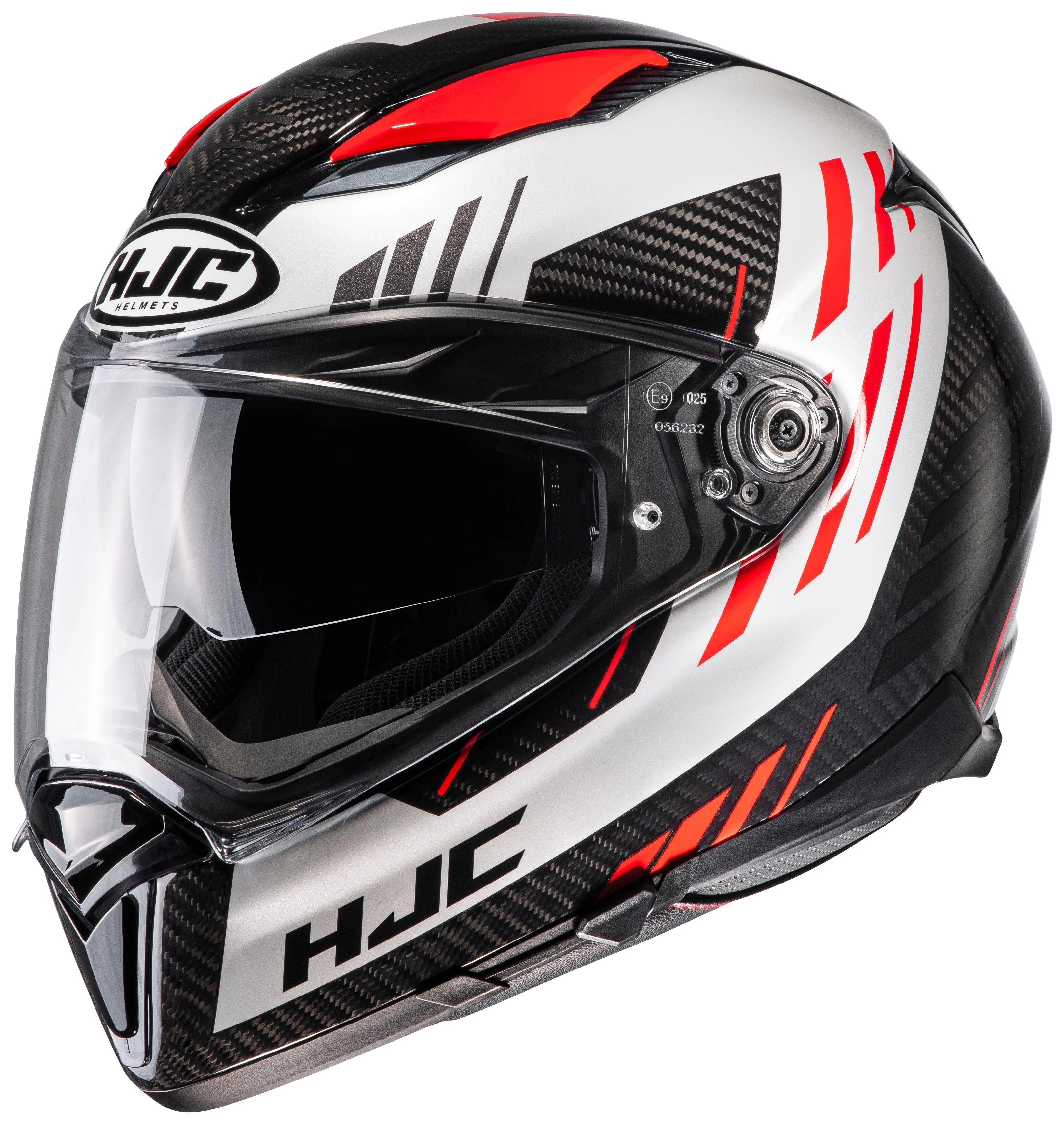 HJC F70 Carbon Kesta Helmet - MC-1 Black/Red