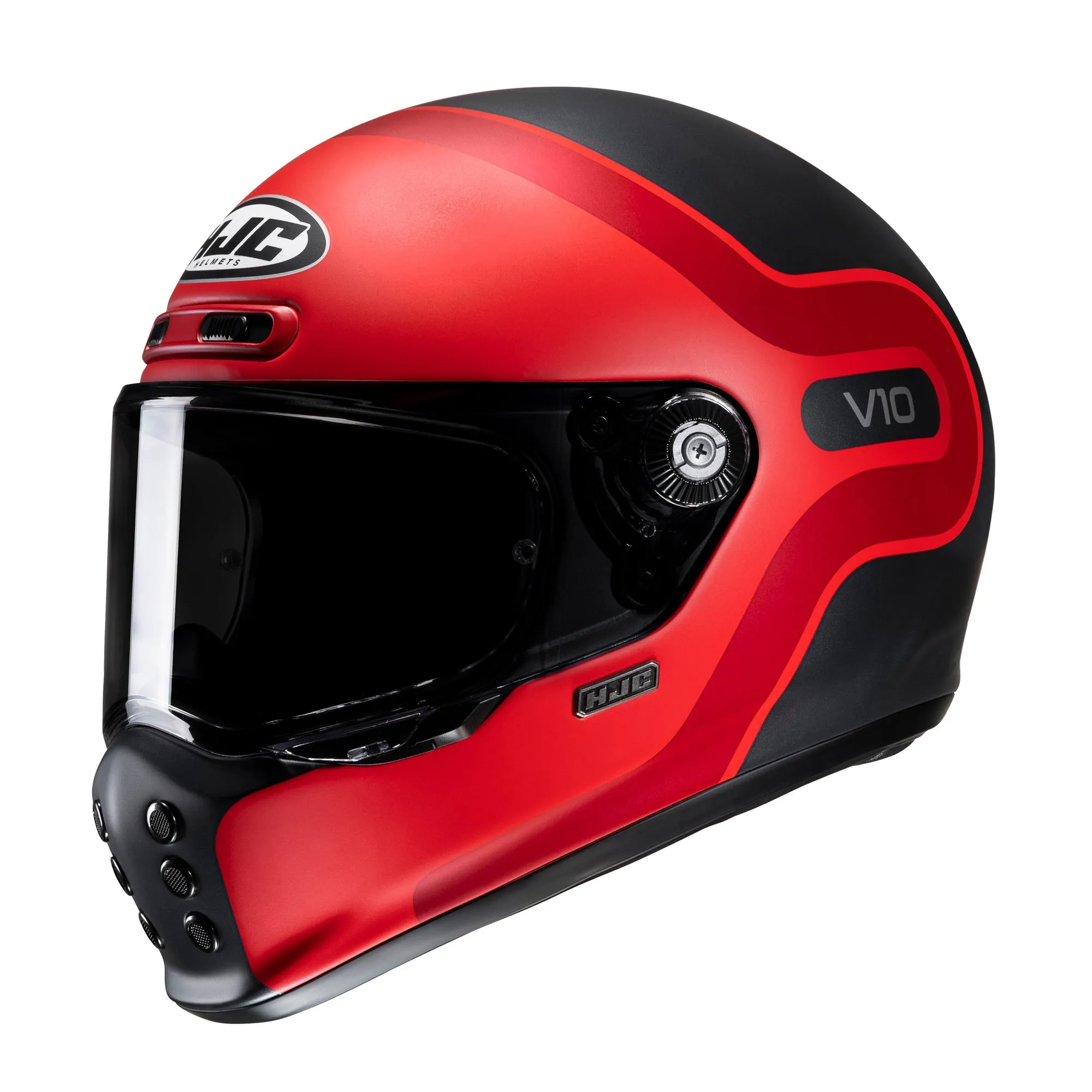 HJC V10 Vintage Retro Fiberglass Full face 2206 Helmet Grape