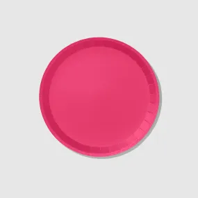 Hot Pink Classic Large Plates (10 per pack)