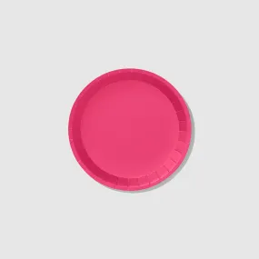 Hot Pink Classic Small Plates (10 per pack)