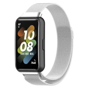 Huawei Watch Band 7 | Milanese Straps | Silver