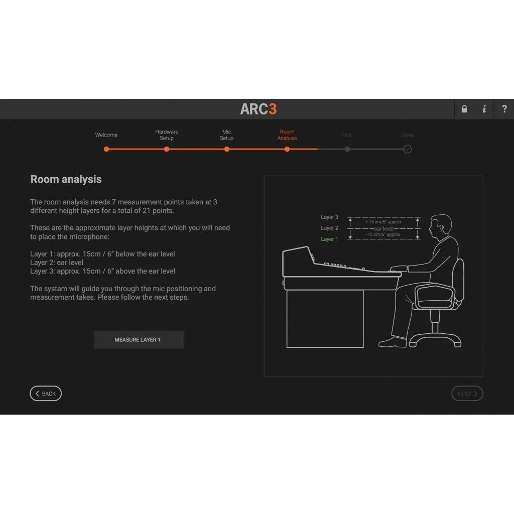 IK Multimedia AC-300-HCD-IN Acoustic Room Correction System v3 plug-in with MEMS microphone