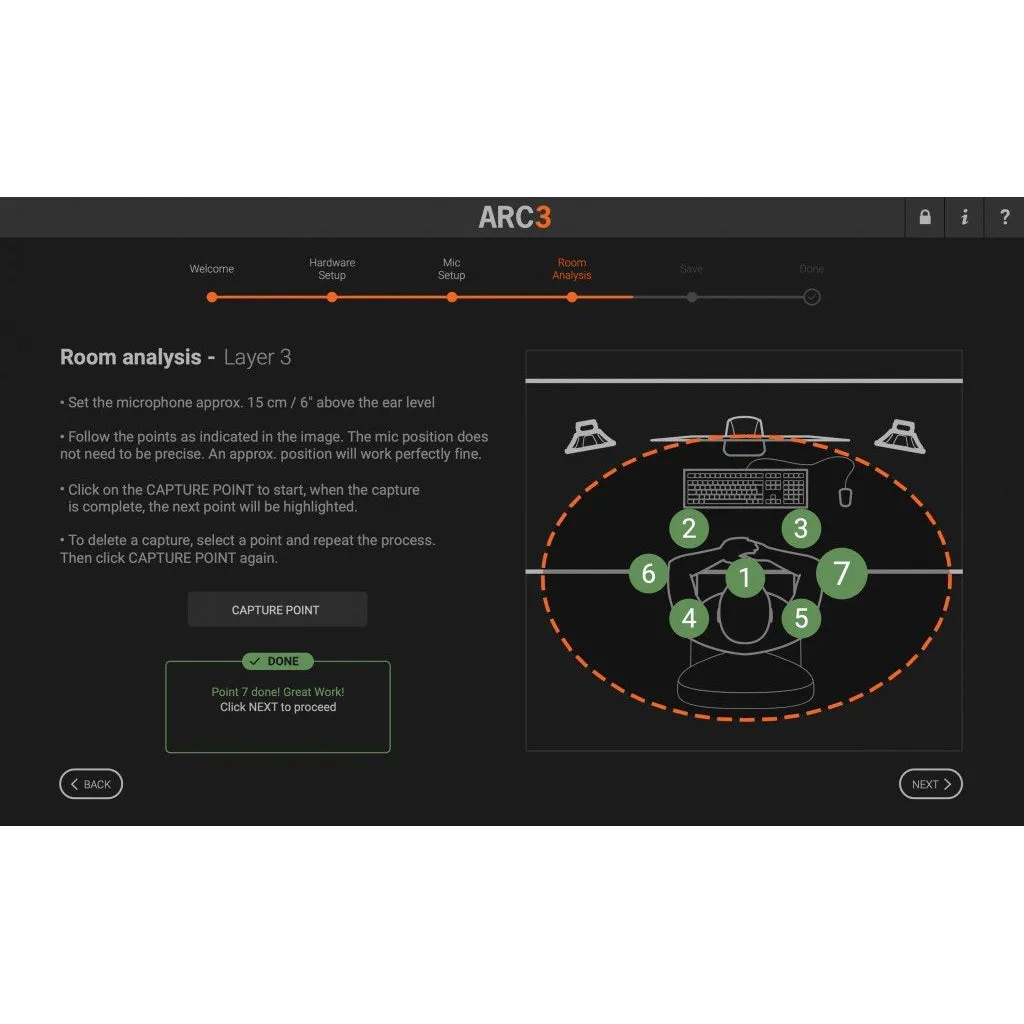 IK Multimedia AC-300-HCD-IN Acoustic Room Correction System v3 plug-in with MEMS microphone