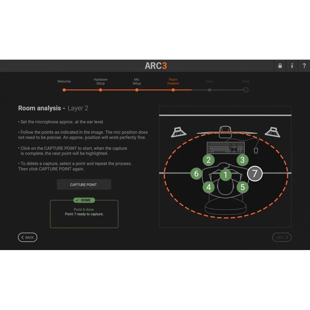 IK Multimedia AC-300-HCD-IN Acoustic Room Correction System v3 plug-in with MEMS microphone