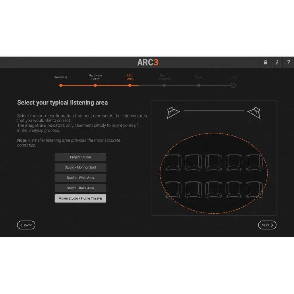 IK Multimedia AC-300-HCD-IN Acoustic Room Correction System v3 plug-in with MEMS microphone