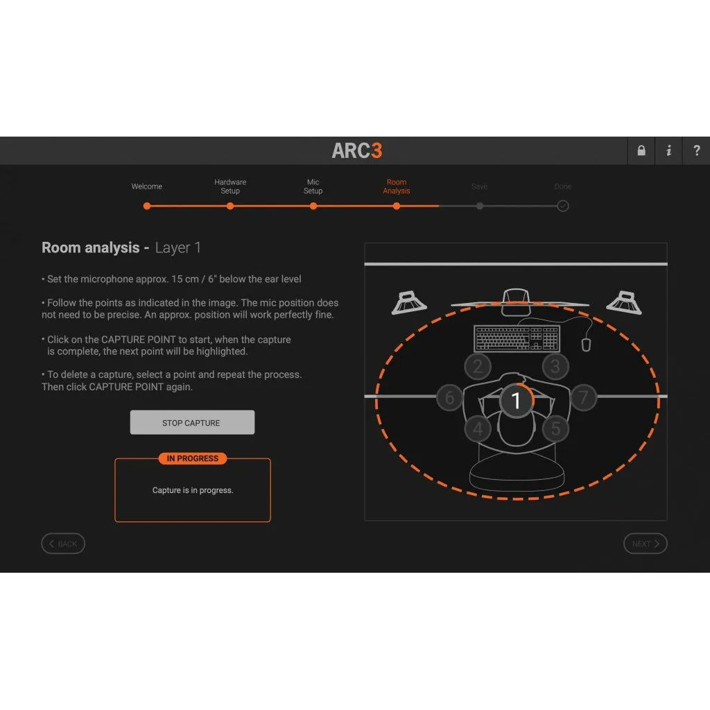IK Multimedia AC-300-HCD-IN Acoustic Room Correction System v3 plug-in with MEMS microphone