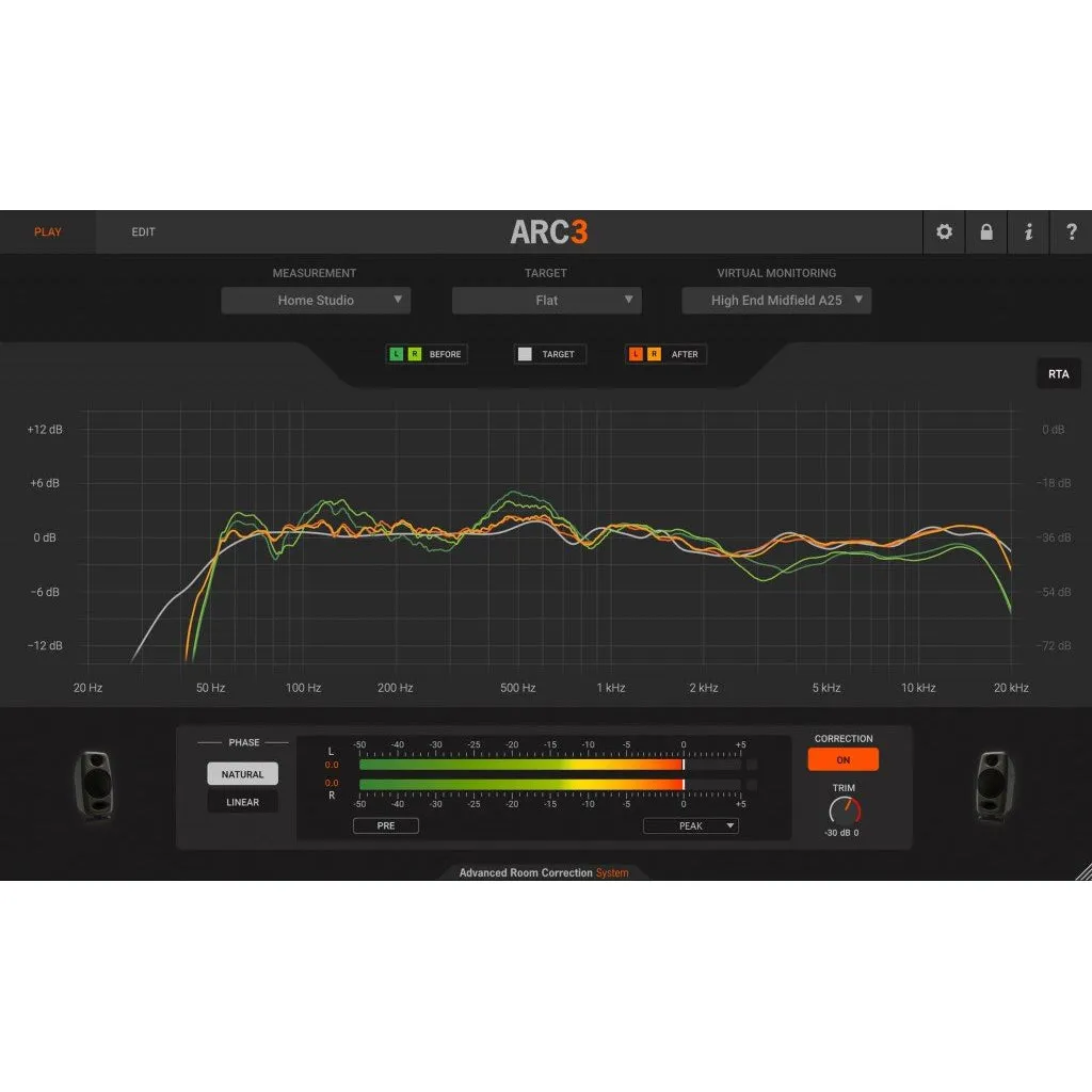IK Multimedia AC-300-HCD-IN Acoustic Room Correction System v3 plug-in with MEMS microphone