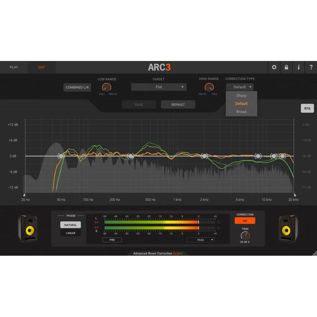 IK Multimedia AC-300-HCD-IN Acoustic Room Correction System v3 plug-in with MEMS microphone