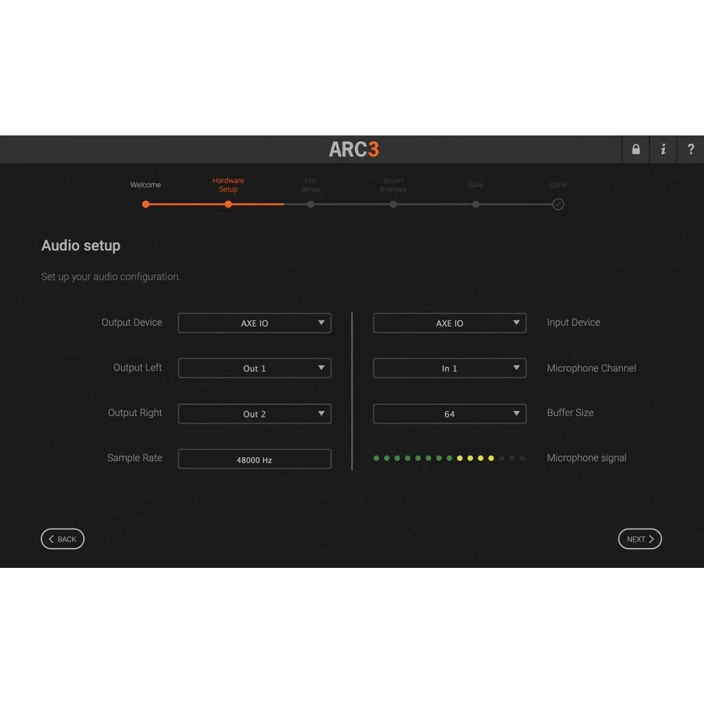 IK Multimedia AC-300-HCD-IN Acoustic Room Correction System v3 plug-in with MEMS microphone
