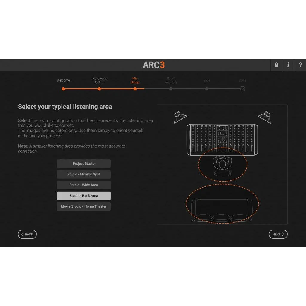 IK Multimedia AC-300-HCD-IN Acoustic Room Correction System v3 plug-in with MEMS microphone