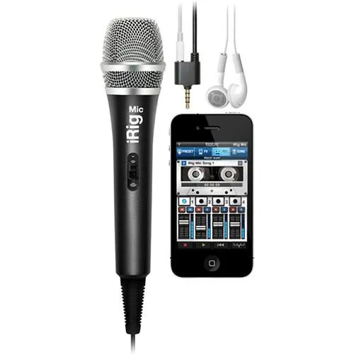 IK Multimedia IRIG Mic For iPhone/iPod Touch/iPad