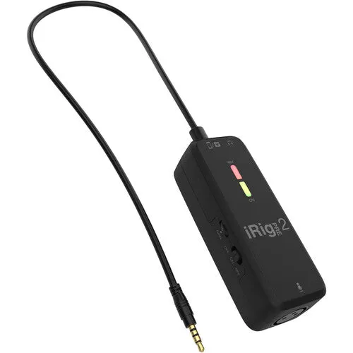 IK Multimedia iRig Pre 2 Ultracompact XLR Mic Interface