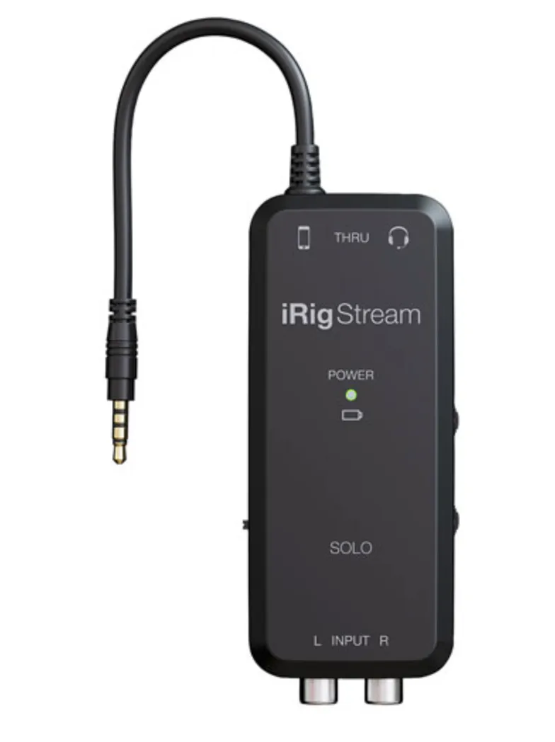 IK Multimedia IRIG Stream Solo Streaming Audio Interface