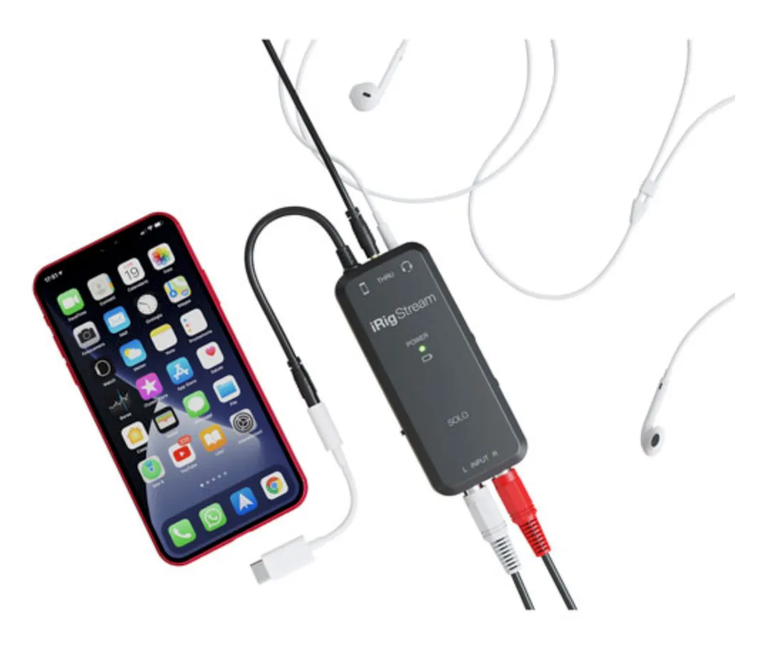 IK Multimedia IRIG Stream Solo Streaming Audio Interface