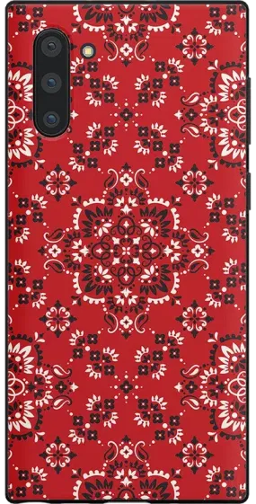 I'm with the Band | Red Bandana Print Samsung Case