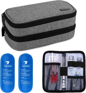 Insulin bag with ishotermal effect (Grey)