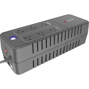 ION F10 850VA Surge & Power Board UPS Australian Outlet 3 Surge   3 Power