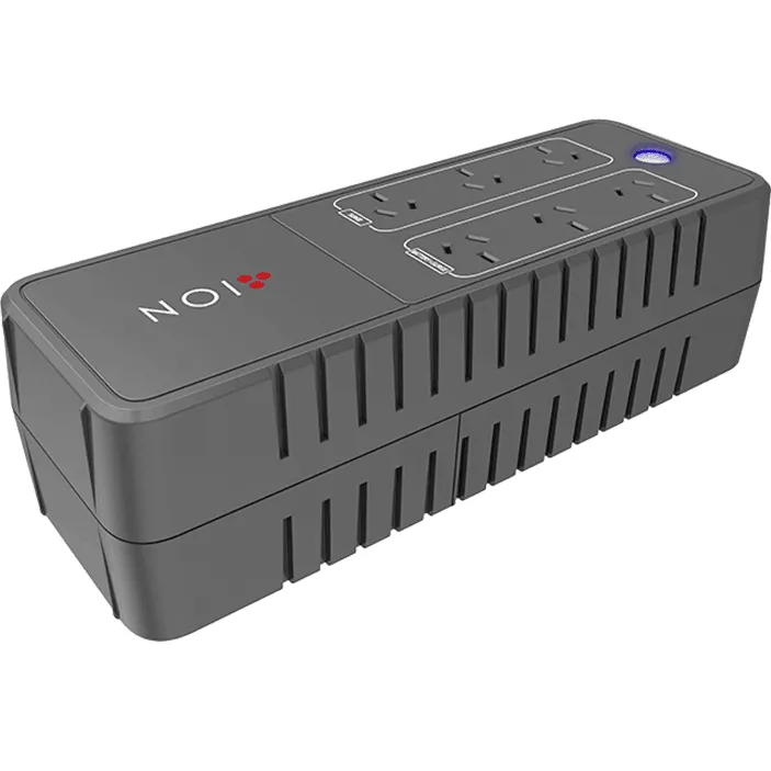 ION F10 850VA Surge & Power Board UPS Australian Outlet 3 Surge   3 Power