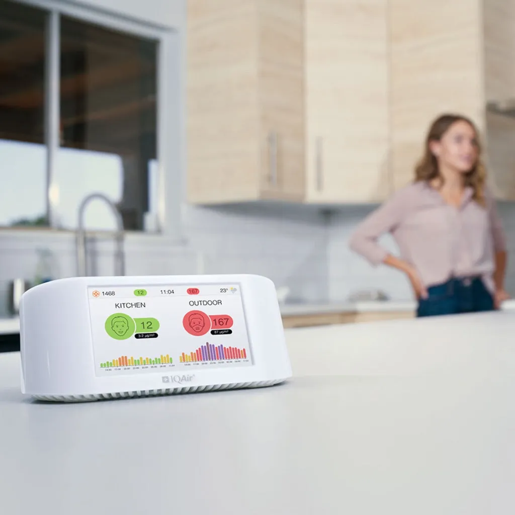 IQAir AirVisual Pro Air Quality Monitor