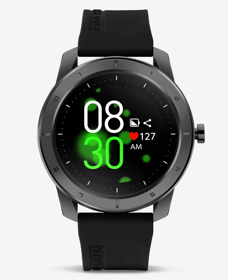 Kenneth Cole New York Wellness Smart Watch - KCWGP2174001 - Stainless Steel Digital Smart Wrist Watch for Men