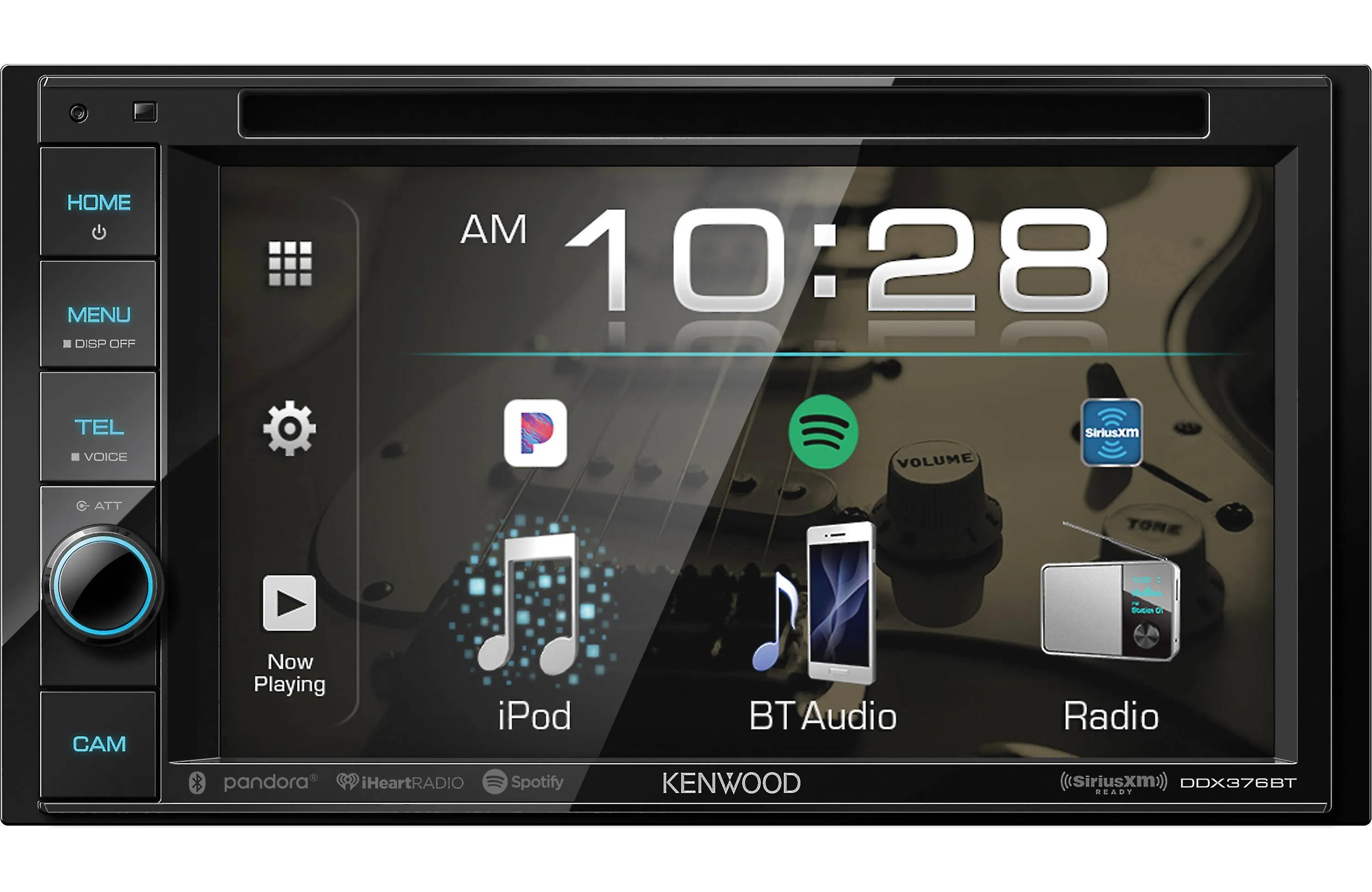 Kenwood DDX376BT 6.2" DVD Receiver with Bluetooth