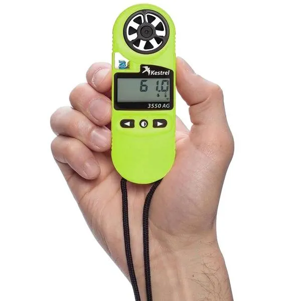Kestrel 3550AG Weather Meter for Spray Applications
